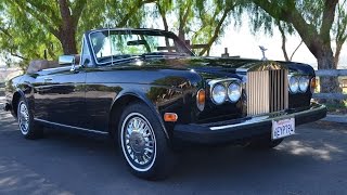 SOLD 1983 Rolls Royce Corniche Convertible 75k Miles [upl. by Akeihsal]