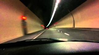 Tunnel run Rover 75 V6 sound [upl. by Amersham846]