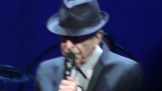 Leonard Cohen Las Vegas 2010 Everybody Knows Friday December 10th [upl. by Domash929]