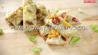 Pomidorowa i serowa focaccia [upl. by Llerraj]