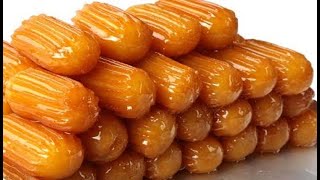 How to prepare Egyptian dessert quot Balah ElSham quot or quot Tulumba quot for your family [upl. by Gnoht616]