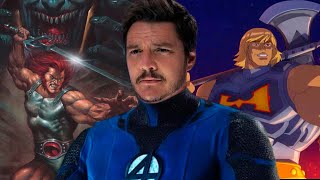 Pedro Pascal con Los 4 Fantásticos Nuevos ThunderCats HeMan está de regreso [upl. by Hanae]