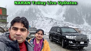 NARAN Live Snow fall UpDate today [upl. by Gilli]