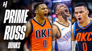 Russell Westbrook Was a BEAST in His PRIME 💪 Top OKC Dunks [upl. by Amick]