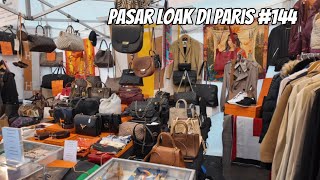 Tur pasar loak di Paris  Pedagangnya tetap nyapa meskipun udah lama gak ketemu [upl. by Hsot]