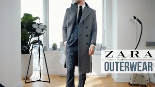 The Best Coats in Zara RIGHT NOW  Outerwear Inspiration  Men’s Fashion [upl. by Heimer]