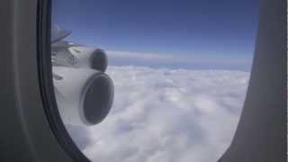 Emirates A380  Dubai to New York JFK  Part 3 of 4 HD Video [upl. by Aicirtam263]