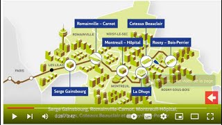 Nouvelle étape pour le prolongement de la ligne 11  l’aménagement des stations [upl. by Ransom]