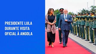 Presidente Lula durante visita oficial à Angola [upl. by Furr559]