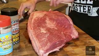 How To BBQ Brisket On The Traeger Pellet Smoker [upl. by Salohci]