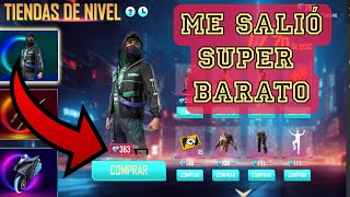 COMPRANDO LAS TIENDAS DE NIVEL FREE FIRE PAQUETE CHOQUE DEPORTIVO [upl. by Lang]