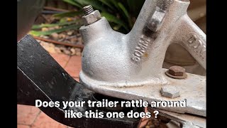 Fix a rattling trailer hitch [upl. by Trebma]