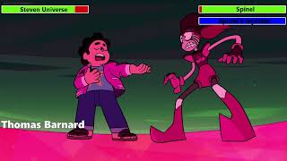 Steven Universe The Movie 2019 Final Battle with healthbars 22 [upl. by Oran605]