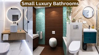 10 Small Bathroom Ideas  Tiny and Luxury Bathrooms [upl. by Bekah]