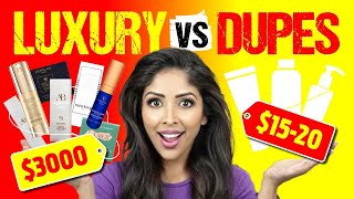 3000 Luxury Skincare Vs Dupe that Works BETTER [upl. by Eisseb]