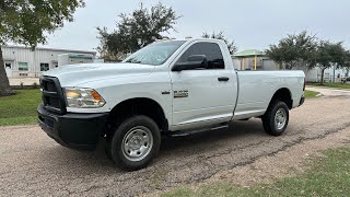 2017 Ram Tradesman 2500 regular cab inside and outside video [upl. by Silda426]