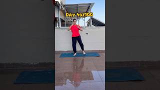 Day 49100 fitness motivation fit workout exercise health challenge transformation trend [upl. by Still]