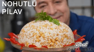 NOHUTLU PİLAV ❗️Tane Tane Pilav Nasıl Yapılır  Chef Oktay Usta [upl. by Sifan]