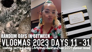 THE END OF VLOGMAS 2023  Cooking Putting Away Christmas Decor and My New 2024 Planner [upl. by Acirne]