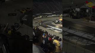 Kyle Larson Wins the 2024 Bristol Night Race Fan View From Stands reels shorts nascar racing [upl. by Anitsirhcairam323]