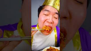 Spicy Mala Xiang Guo Creamy shrimp Braised pork in soy sauce funny Mukbang ASMR 😂😂 shorts [upl. by Koral]