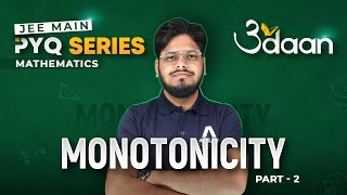 Monotonicity Part2  Previous Year Questions for JEE Main 2024  Udaan PYQ Series  ALLENJEE [upl. by Gairc]