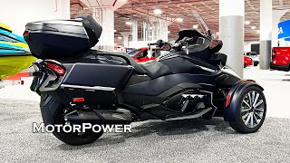 CanAm Spyder RT LTD 2023 Sea to Sky Edition Touring Vehicle [upl. by Ardnatal214]