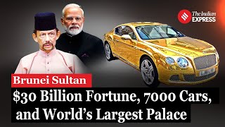 PM Modi Brunei Bruneis Sultan is Worlds Richest Monarch with A Palace and Largest Car Collection [upl. by Cul54]