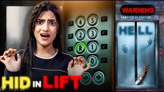 I Hid In A Mall Lift And They Had No Idea  Haunted Elevator Ritual  SAMREEN ALI [upl. by Rania]