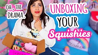 Unboxing YOUR Squishy Packages  Squishy Makeover Candidates [upl. by Namzed]