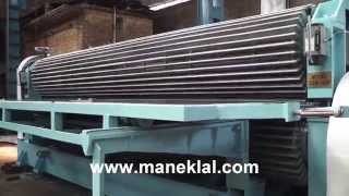 Manek  Corrugated Iron Roofing Sheet Making Machine Model CSM3660 [upl. by Zetnod]