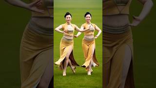 Two beautiful women in the countryside with magical dance atg americagottalent dance [upl. by Nottap]