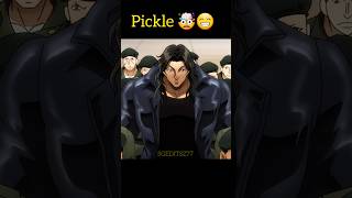 Pickle attack the girl 👧  baki hanma anime baki ytshorts shortsfeed [upl. by Abbot]