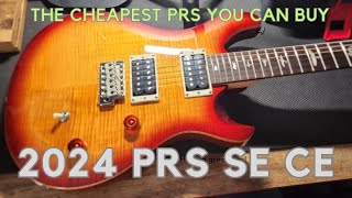 PRS SE CE review  The most affordable PRS Se you can buy but is it worth it [upl. by Ordnassela]