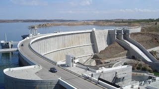 El embalse más grande de Europa Alqueva  The largest reservoir of Europe Alqueva IGEOTV [upl. by Ennayrb]