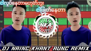 ငါလှုပ်နေတာမဟုတ်ဘူးငါဖြုတ်နေတာနော်  DJ REMIX  Dj Naing Khant Aung Remix myanmar dj remix 2024 [upl. by Phina286]