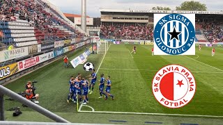 Czech Football  SK Sigma Olomouc vs Slavia Praha  FAST GOALS [upl. by Maffa]