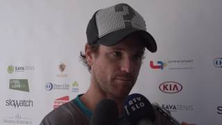 ATP Slovenia open 2017  Interview Blaz Kavcic on Portorož tournament [upl. by Draper992]