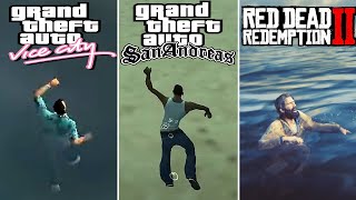 Drowning Evolution in Rockstar Games 19972023 [upl. by Aerdnac981]