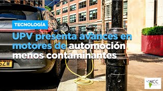 UPV presenta avances en motores de automoción menos contaminantes [upl. by Vittoria]