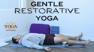 Deep Relaxation Restorative Yoga Flow for Stress Relief [upl. by Laen]