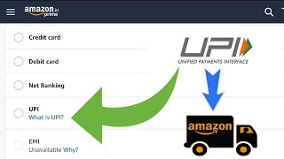 UPI payment option on Amazon  How to use UPI In Amazon Many offers are coming through UPI [upl. by Yatnahc]