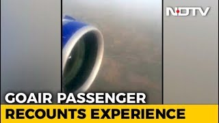 On Camera GoAir Plane Strays Takes Off From Grass Engine Stalled Twice [upl. by Burrow]