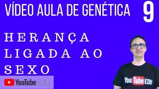 Vídeo Aula de Genética 9  Herança ligada ao sexo [upl. by Piscatelli]