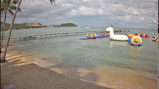 🔴 Samui Pier Beach Front Resort Cam1  Bangrak  Koh Samui  Thailand  Live Beach Webcam  1440p [upl. by Arraeis142]