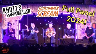 Knotts Scary Farm Panel at Midsummer Scream 2024 HQ [upl. by Alesig391]