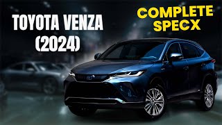 2024 Toyota Venza Specifications [upl. by Rednas344]