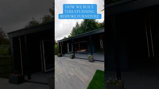 HOW WE BUILT this STUNNING BESPOKE FURNITURE 🔥 shorts transformation [upl. by Secnarf]