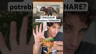 Riportare in vita i DINOSAURI scienza perte shorts fisica stem dinosauro science [upl. by Heinrike]