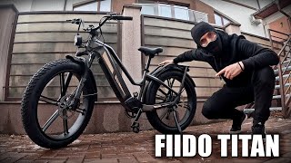 BICICLETA PERFECTA PENTRU CURIERAT  FIIDO TITAN [upl. by Irama]